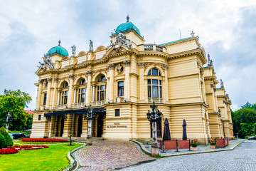 Juliusz-Slowacki-Theater in Krakow, Poland