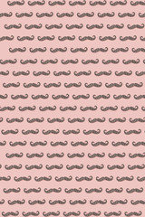 Mustaches repeated background