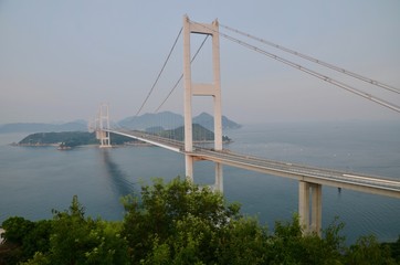 日本 愛媛県 今治市 しまなみ海道 Japan Shikoku Ehime Imabari Shimanami kaido highway Nishiseto Expressway