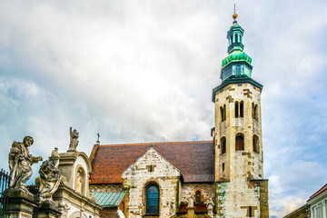 the saint Andrew church in Krakow/Cracow, Poland.