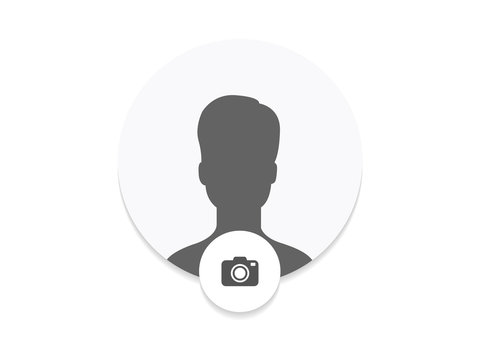 Administrator icon User icon Profile icon Upload Vector