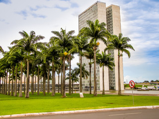 Final de tarde no Congresso Nacional em Brasília, Brasil, 2010