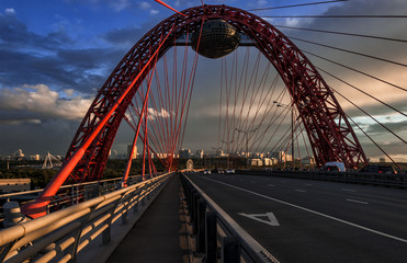 Bridge across the Moskva River