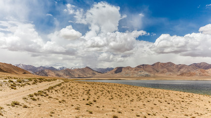 Nice view of Pamir in Tajikistan
