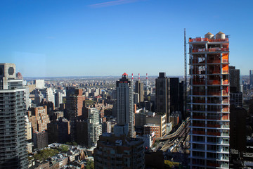 Fototapeta na wymiar Skyscrapers of Manhattan, New York, USA