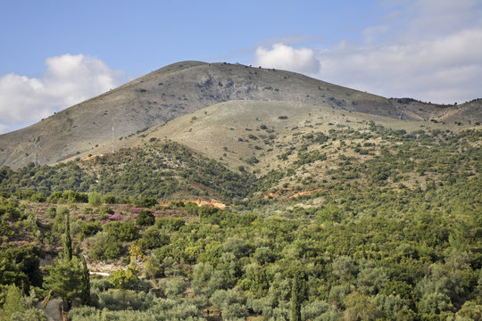 Mountains near Filiates. Greece