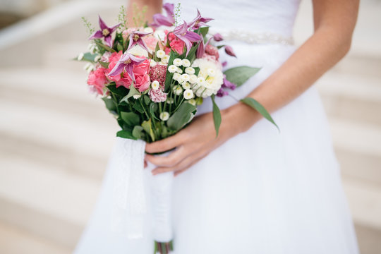 Wedding bouquet of the bride, the wedding bouquet, wedding floristry