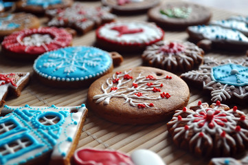 christmas gingerbread cookies homemade baking ingredients