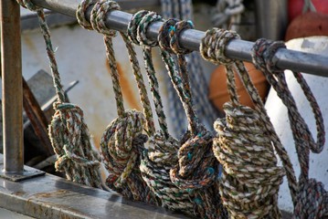 fishing ropes and knots