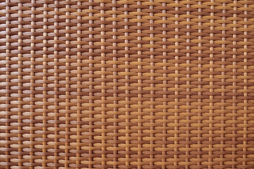 Brown handicraft weave texture or brown mats for background