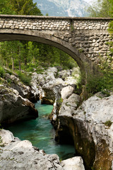 Stone Bridge on the Soca River