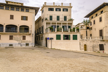 Historische Gebäude in Plama de Mallorca