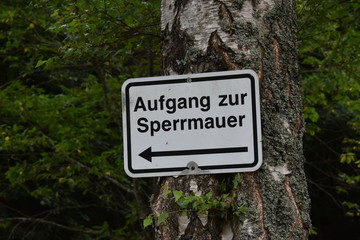 Obraz premium Oleftalsperre