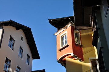 Winter town. Tyrol, Austria