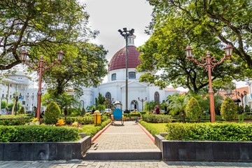 Obraz premium Church in Semnarang Indonesiua