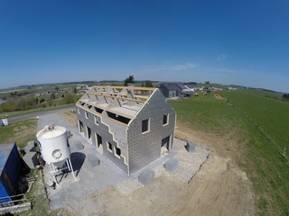 immobilier construction maison construire batir renover chantier beton  terrain banque pret ...