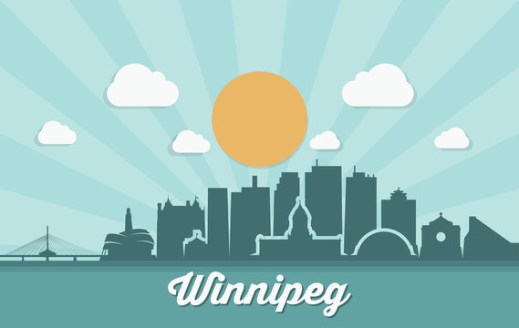 Winnipeg skyline - Canada