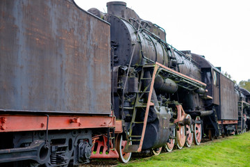 Naklejka premium Old vintage train
