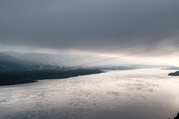 High-voltage power line