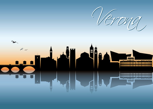 Verona skyline - Italy