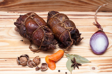 Chicken breast pastrami