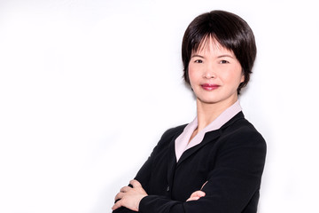 Obraz premium Portrait of an Asian business woman 