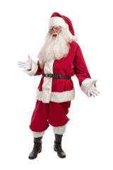 Portrait of Santa Claus - Full Length