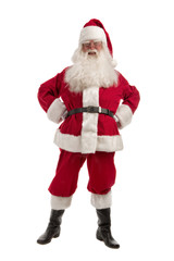 Portrait of Santa Claus - Full Length