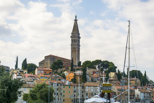 church st euphemia in rovinij , Croatia