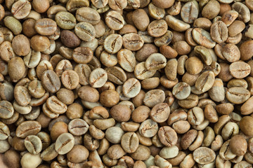 Green coffee beans