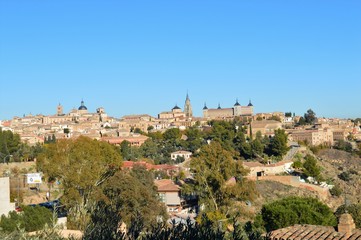 Fototapeta na wymiar La ciudad de Toledo España