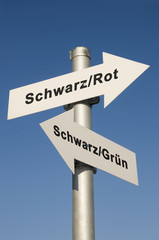 Schwarz Rot vs. Schwarz Grün