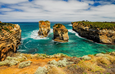 The great ocean road. National Park Campbell.