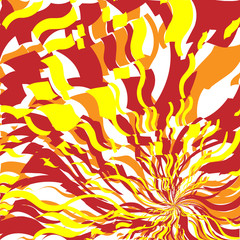 Fire Abstract Background