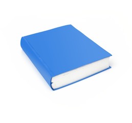 Isolated book on white background
