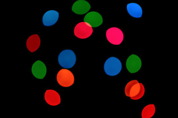 Colorful bokeh background