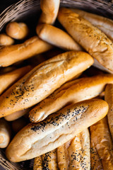 Fresh bread at market