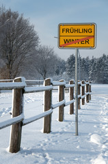 Winter und Kälte - Symbolfoto