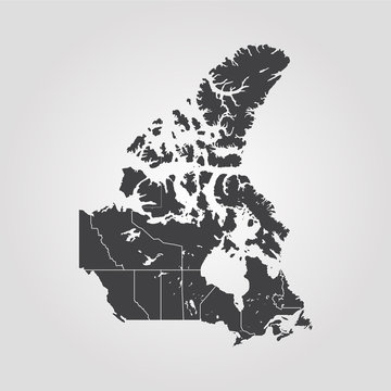 recommend clip art: Map of Canada
