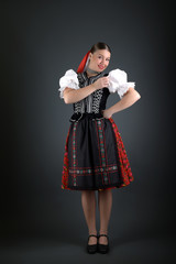 Slovakian national folk costume