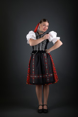 Slovakian national folk costume