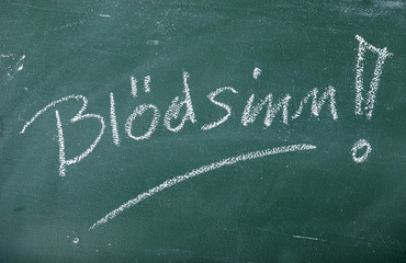 Blödsinn - Simbolfoto