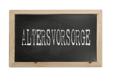 Obraz premium Altersvorsorge - Symbolfoto