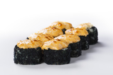Japanese seafood sushi
