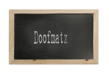 Fototapeta premium Doof - Symbolfoto für Dummheit