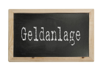 Obraz premium Geldanlage - Symbolfoto