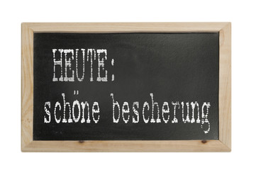 Heute schöne Bescherung - Symbolfoto
