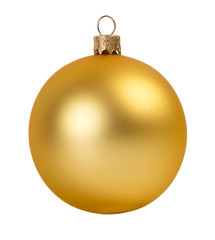 Gold christmas ball - 181417210