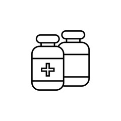 medicine bottle icon