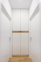 Corridor interior with closet